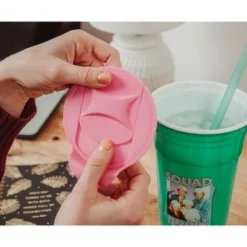 Silver Buffalo The Golden Girls "Squad Goals" Tumbler with Lid and Straw | Holds 32 Ounces -WATER BOTTLES Sales unnamed file 1010