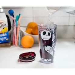 The Nightmare Before Christmas Silver Buffalo Nightmare Before Christmas Jack Frame 20oz Double Wall Travel Tumbler 9 The Nightmare Before Christmas Silver Buffalo Nightmare Before Christmas Jack Frame 20oz Double Wall Travel Tumbler -WATER BOTTLES Sales unnamed file 1037