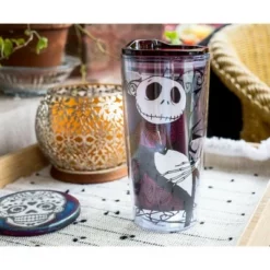 The Nightmare Before Christmas Silver Buffalo Nightmare Before Christmas Jack Frame 20oz Double Wall Travel Tumbler 10 The Nightmare Before Christmas Silver Buffalo Nightmare Before Christmas Jack Frame 20oz Double Wall Travel Tumbler -WATER BOTTLES Sales unnamed file 1038