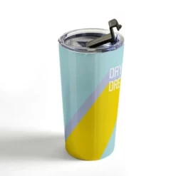 Society6 Phirst The Day Dreamer 20 oz Stainless Steel Travel Mug - Deny Designs -WATER BOTTLES Sales unnamed file 1101