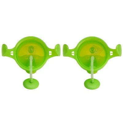 Munchkin Any Angle Click Lock Weighted 2pk Straw Trainer Cup - 7oz Blue/green 6 Munchkin Any Angle Click Lock Weighted 2pk Straw Trainer Cup - 7oz Blue/green - Image 5