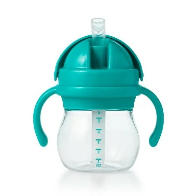 OXO Tot Transitions Straw Cup with Removable Handles - 6oz - Teal 3 OXO Tot Transitions Straw Cup with Removable Handles - 6oz - Teal