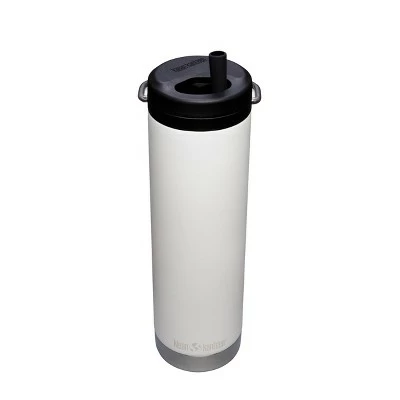 Klean Kanteen 20oz TKWide Insulated Stainless Steel Water Bottle with Twist Straw Cap Black 10 Klean Kanteen 20oz TKWide Insulated Stainless Steel Water Bottle with Twist Straw Cap Black - Image 8