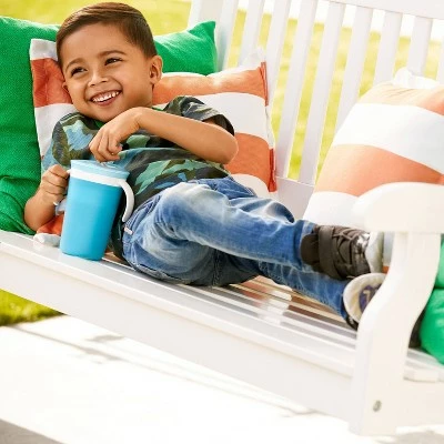 Munchkin SnackCatch & Sip 2-in-1 Snack Catcher and Spill Proof Cup - 2pk Blue 3 Munchkin SnackCatch & Sip 2-in-1 Snack Catcher and Spill Proof Cup - 2pk Blue