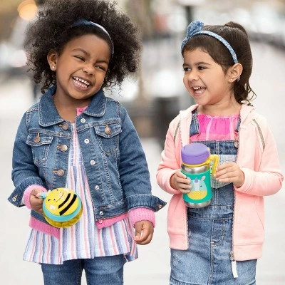 Skip Hop Zoo Stainless Steel Straw Bottle Dog 4 Skip Hop Zoo Stainless Steel Straw Bottle Dog - Image 2