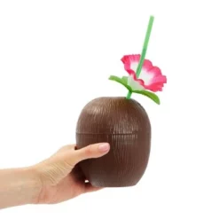 12-Pack Juvale Coconut Cups with Straws & Hawaiian Hibiscus Flower Decorate, 16oz Food Grade PVC Cup, Ideal for Tropical Luau Party Supplies 11 12-Pack Juvale Coconut Cups with Straws & Hawaiian Hibiscus Flower Decorate, 16oz Food Grade PVC Cup, Ideal for Tropical Luau Party Supplies -WATER BOTTLES Sales unnamed file 1211