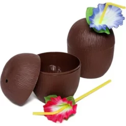 12-Pack Juvale Coconut Cups with Straws & Hawaiian Hibiscus Flower Decorate, 16oz Food Grade PVC Cup, Ideal for Tropical Luau Party Supplies 14 12-Pack Juvale Coconut Cups with Straws & Hawaiian Hibiscus Flower Decorate, 16oz Food Grade PVC Cup, Ideal for Tropical Luau Party Supplies -WATER BOTTLES Sales unnamed file 1214