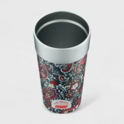 Vera Bradley + Coleman 20oz Brew Stainless Steel Vacuum Insulated Tumbler - Eden Paisley Gray 11 Vera Bradley + Coleman 20oz Brew Stainless Steel Vacuum Insulated Tumbler - Eden Paisley Gray -WATER BOTTLES Sales unnamed file 1249