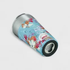 Vera Bradley + Coleman 20oz Brew Stainless Steel Vacuum Insulated Tumbler - Wildflowers Blue