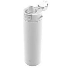 Ello Colby 20oz Stainless Steel Water Bottle White