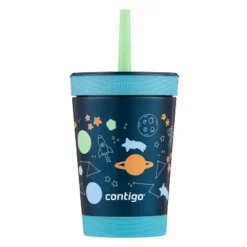 Contigo Kids Stainless Steel Kids Spill-Proof Tumbler with Straw Floral -WATER BOTTLES Sales unnamed file 1315