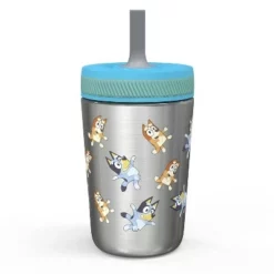 Bluey 12oz Stainless Steel Double Wall Kelso Tumbler - Zak Designs -WATER BOTTLES Sales unnamed file 1319