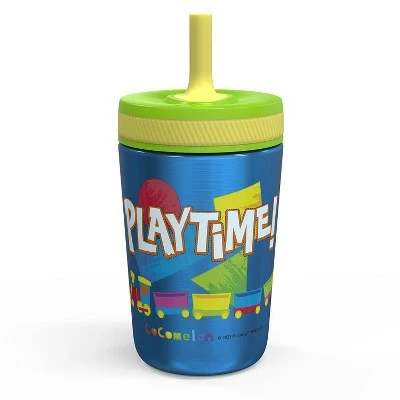 CocoMelon 12oz Stainless Steel Double Wall Kelso Tumbler - Zak Designs 4 CocoMelon 12oz Stainless Steel Double Wall Kelso Tumbler - Zak Designs - Image 2