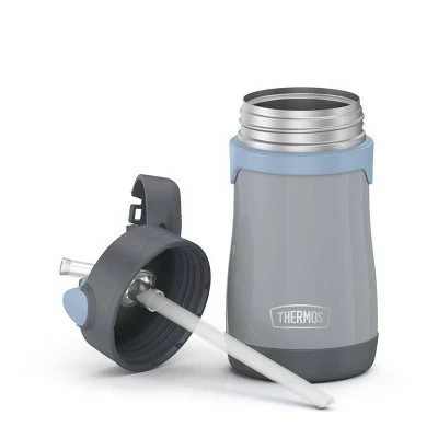 Thermos 10oz Stainless Steel Straw Bottle Purple 6 Thermos 10oz Stainless Steel Straw Bottle Purple - Image 4