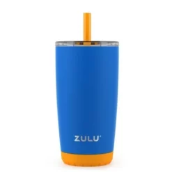 Zulu Tempo 12oz Stainless Steel Kids Tumbler with Straw Blue 10 Zulu Tempo 12oz Stainless Steel Kids Tumbler with Straw Blue -WATER BOTTLES Sales unnamed file 1393
