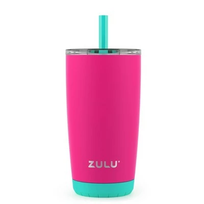 Zulu Tempo 12oz Stainless Steel Kids Tumbler with Straw Blue 7 Zulu Tempo 12oz Stainless Steel Kids Tumbler with Straw Blue - Image 5