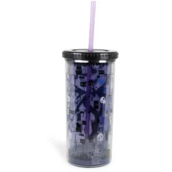 The Nightmare Before Christmas Silver Buffalo Nightmare Before Christmas Jack Skellington Carnival Cup With Straw | 20 Ounces