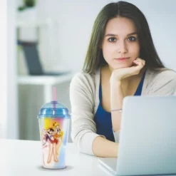 Just Funky Sailor Moon 16oz. Carnival Cup with Glitter Dome Lid 11 Just Funky Sailor Moon 16oz. Carnival Cup with Glitter Dome Lid -WATER BOTTLES Sales unnamed file 1442