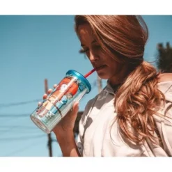 Silver Buffalo Avatar: The Last Airbender Trio Carnival Cup With Lid And Straw | 20 Ounces -WATER BOTTLES Sales unnamed file 1461