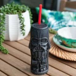Beeline Creative, Inc. Beeline Creative Geeki Tikis Star Wars Darth Vader 19oz Plastic Tumbler -WATER BOTTLES Sales unnamed file 1477