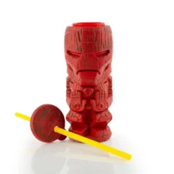 Beeline Creative Marvel Iron Man 22oz Plastic Geeki Tikis Tumbler -WATER BOTTLES Sales unnamed file 1484