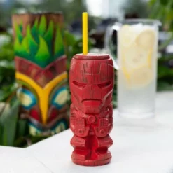 Beeline Creative Marvel Iron Man 22oz Plastic Geeki Tikis Tumbler -WATER BOTTLES Sales unnamed file 1486