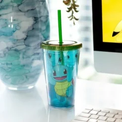 Just Funky Pokemon Squirtle 18oz Carnival Cup -WATER BOTTLES Sales unnamed file 1529