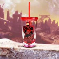 Just Funky Marvel Retro Daredevil 18oz Carnival Cup -WATER BOTTLES Sales unnamed file 1550