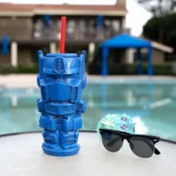 Beeline Creative Geeki Tikis Transformers Optimus Prime Plastic Tumbler with Straw | 26 Ounces 11 Beeline Creative Geeki Tikis Transformers Optimus Prime Plastic Tumbler with Straw | 26 Ounces -WATER BOTTLES Sales unnamed file 1561