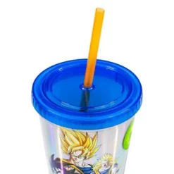 Just Funky Dragon Ball Z Collectibles | Holographic Travel Cup with Straw | 16 oz 8 Just Funky Dragon Ball Z Collectibles | Holographic Travel Cup with Straw | 16 oz -WATER BOTTLES Sales unnamed file 1566