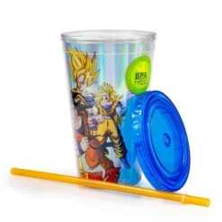 Just Funky Dragon Ball Z Collectibles | Holographic Travel Cup with Straw | 16 oz 9 Just Funky Dragon Ball Z Collectibles | Holographic Travel Cup with Straw | 16 oz -WATER BOTTLES Sales unnamed file 1567