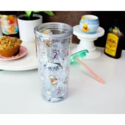 Silver Buffalo Disney Winnie the Pooh Character Toss Acrylic Carnival Cup with Lid and Straw 9 Silver Buffalo Disney Winnie the Pooh Character Toss Acrylic Carnival Cup with Lid and Straw -WATER BOTTLES Sales unnamed file 1597