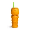Beeline Creative Geeki Tikis Scooby-Doo Shaggy Plastic Tumbler with Straw | Holds 20 Ounces