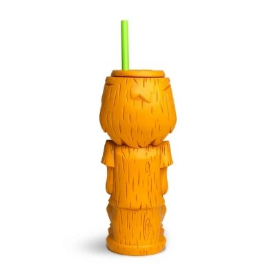 Beeline Creative Geeki Tikis Scooby-Doo Shaggy Plastic Tumbler with Straw | Holds 20 Ounces 3 Beeline Creative Geeki Tikis Scooby-Doo Shaggy Plastic Tumbler with Straw | Holds 20 Ounces