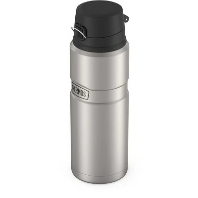 Thermos 24oz Stainless King Drink Bottle - Matte Steel 5 Thermos 24oz Stainless King Drink Bottle - Matte Steel - Image 3