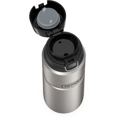 Thermos 24oz Stainless King Drink Bottle - Matte Steel 6 Thermos 24oz Stainless King Drink Bottle - Matte Steel - Image 4