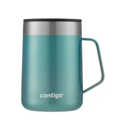 Contigo 14oz Stainless Steel Vacuum-Insulated Mug with Handle Salt -WATER BOTTLES Sales unnamed file 1726