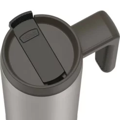 Thermos 18oz Stainless Steel Mug - Stainless with Black Lid -WATER BOTTLES Sales unnamed file 1731