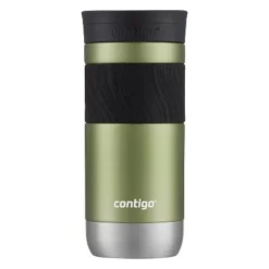 Contigo 16oz Byron 2.0 Snapseal Stainless Steel Travel Mug Vervain -WATER BOTTLES Sales unnamed file 1748