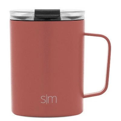 Simple Modern 12oz Stainless Steel Scout Mug with Clear Flip Lid New Ivory 8 Simple Modern 12oz Stainless Steel Scout Mug with Clear Flip Lid New Ivory - Image 6