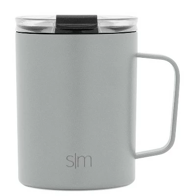 Simple Modern 12oz Stainless Steel Scout Mug with Clear Flip Lid New Ivory 9 Simple Modern 12oz Stainless Steel Scout Mug with Clear Flip Lid New Ivory - Image 7