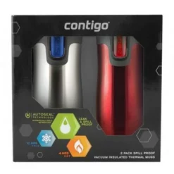 Contigo 16 oz. West Loop Autoseal Travel Mug 2-Pack -WATER BOTTLES Sales unnamed file 1790