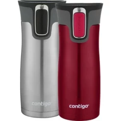 Contigo 16 oz. West Loop Autoseal Travel Mug 2-Pack -WATER BOTTLES Sales unnamed file 1794