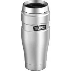 Thermos 16 oz. Stainless King Vacuum Insulated Stainless Steel Travel Mug -WATER BOTTLES Sales unnamed file 1801