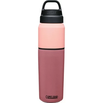 CamelBak 22oz/16oz MultiBev Vacuum Insulated Stainless Steel Water Bottle Rose/pink 11 CamelBak 22oz/16oz MultiBev Vacuum Insulated Stainless Steel Water Bottle Rose/pink - Image 9