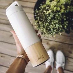 Welly Bottle Welly 18oz Vacuum Insulated Stainless Steel Wide Mouth Water Bottle Mint -WATER BOTTLES Sales unnamed file 1910