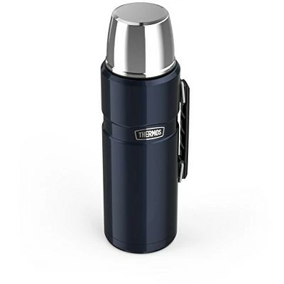 Thermos Stainless King 2-Liter/68-Ounce Beverage Bottle, Midnight Blue 6 Thermos Stainless King 2-Liter/68-Ounce Beverage Bottle, Midnight Blue - Image 4