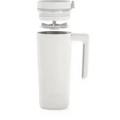 Thermos 18oz Stainless Steel Travel Mug with Handle Sleet White -WATER BOTTLES Sales unnamed file 2014