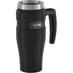 Thermos 16 oz. Stainless King Insulated Stainless Steel Travel Mug with Handle -WATER BOTTLES Sales unnamed file 2035