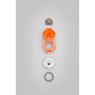 Zojirushi 16oz Stainless Steel Travel Mug SM-SHE48 - Vivid Orange 10 Zojirushi 16oz Stainless Steel Travel Mug SM-SHE48 - Vivid Orange - Image 8